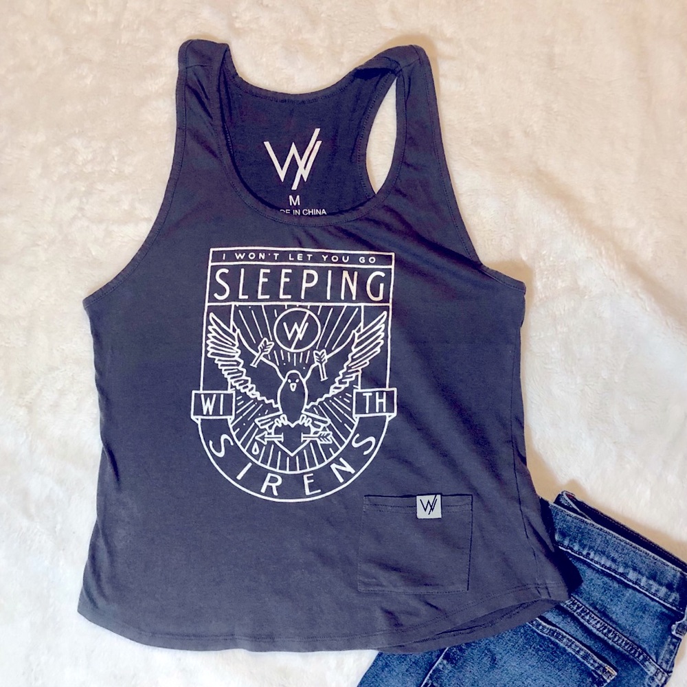 Sleeping with Sirens Tank Top